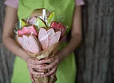 Пряники в букетах к 8 марта