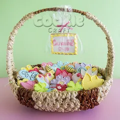 Корзина с пряниками "Весеннее настроение"
