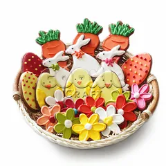 Корзина с пряниками "Светлый праздник"