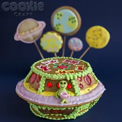 3D пряник "Привет, Земляне!"