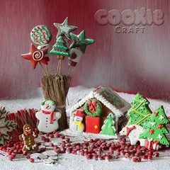 Пряничный домик "Рождественский"