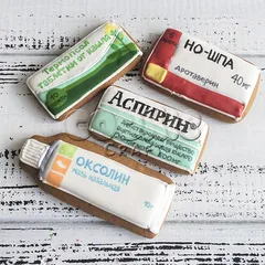 Пряничная шкатулка "Аптечка" 