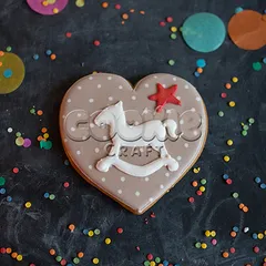 Сердце с лошадкой