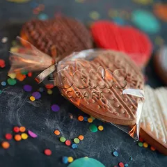 Пряник "Вязанное сердце"