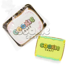 Пряник с логотипом фигурный (сердце/цветок), 12см.